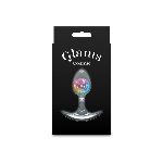 Анальна пробка NS Novelties Cosmic Glams - Small - Rainbow - мініатюра 4