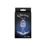 Анальна пробка NS Novelties Cosmic Glams - Small - Rainbow - мініатюра 3