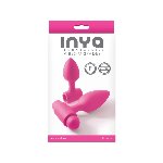 Анальна пробка з вібрацією NS Novelties INYA - Vibe-O-Spades -Pink - мініатюра 2