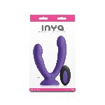 Подвійний ділдо з вібрацією NS Novelties INYA - Duet - Purple - мініатюра 3