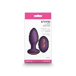 Анальна пробка з вібрацією NS Novelties INYA - Alpine - Purple - мініатюра 4