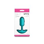 Анальна пробка з вібрацією NS Novelties INYA - Pulse - Teal - мініатюра 4