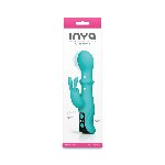 Вібратор-кролик NS Novelties INYA - Cyberluxe - Aqua - мініатюра 3