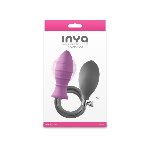 Надувна анальна пробка NS Novelties INYA - InflataPlay - Pink - мініатюра 3