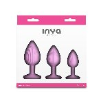 Набір анальних пробок NS Novelties INYA - Triple Ace Kit - Blush - мініатюра 4