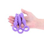 Набір анальних іграшок NS Novelties INYA - Trio Kit - Purple - мініатюра 2