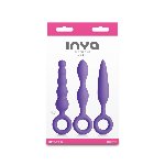 Набір анальних іграшок NS Novelties INYA - Trio Kit - Purple - мініатюра 3