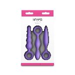Набір анальних іграшок NS Novelties INYA - Trio Kit - Purple - мініатюра 4