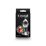 Скляна анальна пробка NS Novelties Crystal - Desires - Rainbow Gem - Small - мініатюра 3