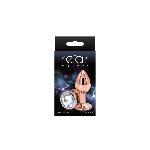 Анальна пробка NS Novelties Rear Assets - Rose Gold - Small - Clear - мініатюра 2