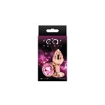 Анальна пробка NS Novelties Rear Assets - Rose Gold - Small - Pink - мініатюра 2
