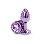 Анальна пробка NS Novelties Rear Assets - Small - Purple - мініатюра 1
