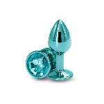 Анальна пробка NS Novelties Rear Assets - Small - Teal - мініатюра 1
