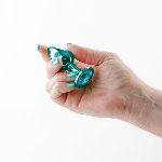 Анальна пробка NS Novelties Rear Assets - Small - Teal - мініатюра 2