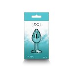 Анальна пробка NS Novelties Rear Assets - Small - Teal - мініатюра 4