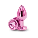 Анальна пробка NS Novelties Rear Assets - Medium - Pink - мініатюра 1