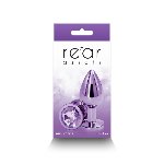 Анальна пробка NS Novelties Rear Assets - Medium - Purple - мініатюра 3