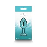 Анальна пробка NS Novelties Rear Assets - Medium - Teal - мініатюра 4