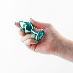 Анальна пробка NS Novelties Rear Assets - Medium - Teal - мініатюра 2