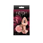 Анальна пробка NS Novelties Rear Assets - Rose - Small - Pink - мініатюра 2