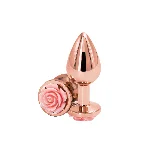 Анальна пробка NS Novelties Rear Assets - Rose - Medium - Pink - мініатюра 1