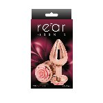 Анальна пробка NS Novelties Rear Assets - Rose - Medium - Pink - мініатюра 2