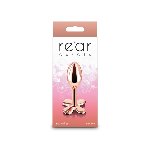 Анальна пробка NS Novelties Rear Assets - Clover - Rose Gold - мініатюра 4