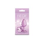 Анальна пробка NS Novelties Rear Assets - Iridescent Pink - Small - Pink - мініатюра 3