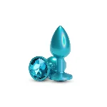 Анальна пробка NS Novelties Rear Assets - Iridescent Teal - Small - Teal - мініатюра 1