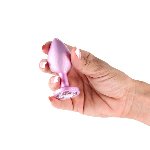 Анальна пробка NS Novelties Rear Assets - Iridescent Pink - Medium - Pink - мініатюра 2