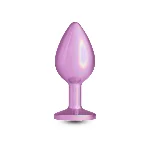 Анальна пробка NS Novelties Rear Assets - Iridescent Pink - Medium - Pink - мініатюра 1