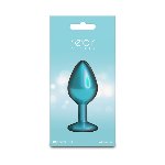Анальна пробка NS Novelties Rear Assets - Iridescent Teal - Medium - Teal - мініатюра 4