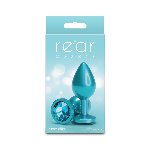 Анальна пробка NS Novelties Rear Assets - Iridescent Teal - Medium - Teal - мініатюра 3