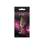 Анальна пробка NS Novelties Rear Assets - Tapered - Small - Rose Gold - Pink - мініатюра 4