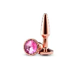 Анальна пробка NS Novelties Rear Assets - Tapered - Small - Rose Gold - Pink - мініатюра 1