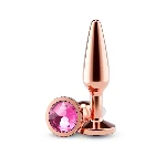 Анальна пробка NS Novelties Rear Assets - Tapered - Medium - Rose Gold - Pink - мініатюра 1