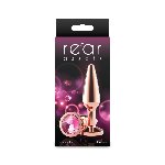 Анальна пробка NS Novelties Rear Assets - Tapered - Medium - Rose Gold - Pink - мініатюра 3