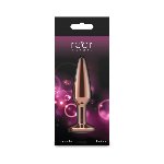 Анальна пробка NS Novelties Rear Assets - Tapered - Medium - Rose Gold - Pink - мініатюра 4