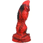 Фентезійний фалоімітатор Doc Johnson Vac-U-Lock x Fantasy Fuckers Red Raider - мініатюра 1