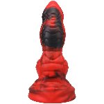 Фентезійний фалоімітатор Doc Johnson Vac-U-Lock x Fantasy Fuckers Red Raider - мініатюра 4
