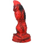Фентезійний фалоімітатор Doc Johnson Vac-U-Lock x Fantasy Fuckers Red Raider - мініатюра 2