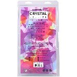 Фалоімітатор Doc Johnson Crystal Jellies - 8 Inch Realistic Cock with Balls- Teal - мініатюра 5