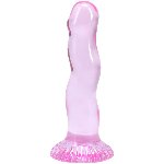 Набір фалоімітаторів Doc Johnson Crystal Jellies - Dong Starter Set - Purple, Pink, Green - мініатюра 4