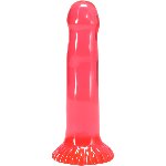 Набір фалоімітаторів Doc Johnson Crystal Jellies - Dong Starter Set - Purple, Pink, Green - мініатюра 12