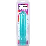 Фалоімітатор Doc Johnson Crystal Jellies - 12 Inch Big Boy - Teal - мініатюра 2