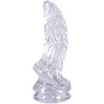 Фентезійний фалоімітатор Doc Johnson Crystal Jellies - Invader Dong 8.5 Inch - Clear - мініатюра 2