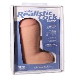 Фалоімітатор Doc Johnson The Realistic Cock ULTRASKYN - 12 Inch Hung with Balls Vanilla - мініатюра 8