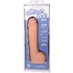 Фалоімітатор Doc Johnson The Realistic Cock ULTRASKYN - 12 Inch Hung with Balls Vanilla - мініатюра 10