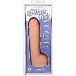 Фалоімітатор Doc Johnson The Realistic Cock ULTRASKYN - 12 Inch Hung with Balls Vanilla - мініатюра 9