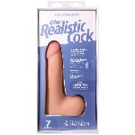 Фалоімітатор Doc Johnson The Realistic Cock ULTRASKYN - 7 Inch with Balls Vanilla - мініатюра 10